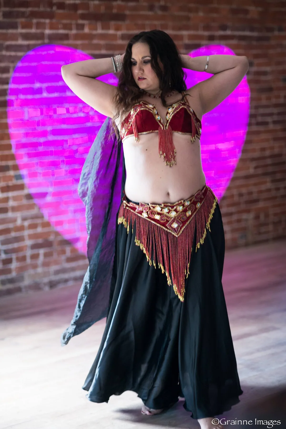 Belly dance grace