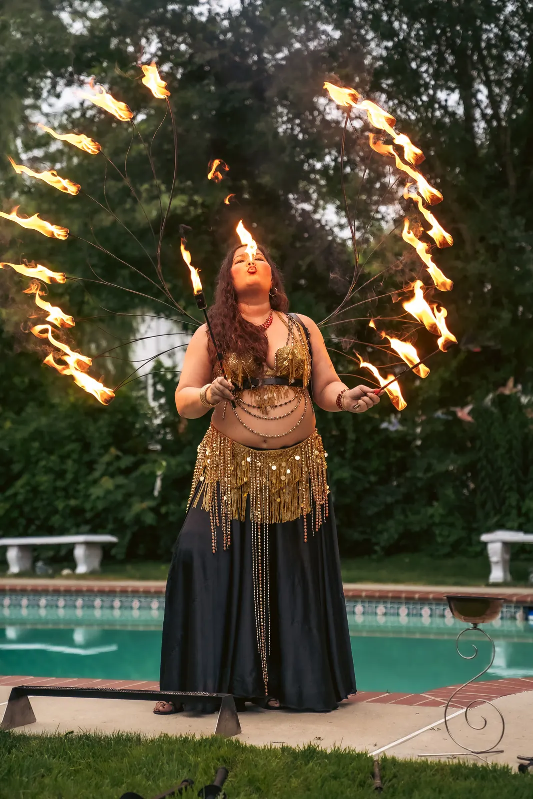 Fire dance