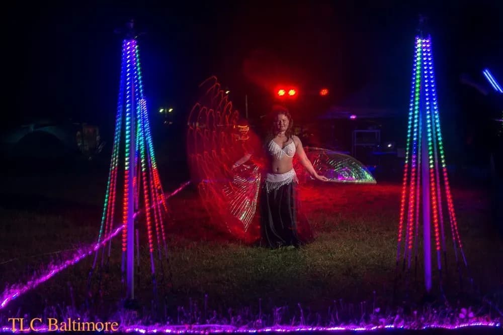 LED light show